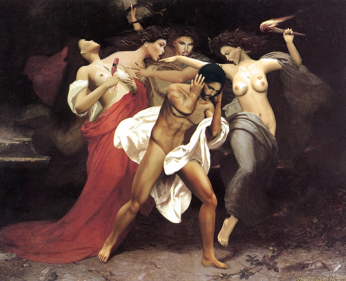 The Remorse of Orestes   William Adolphe Bouguereau