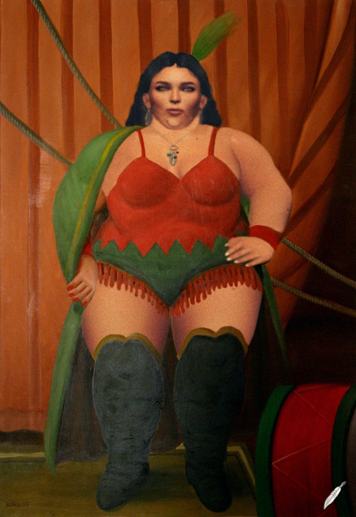Ambre by Fernando Botero