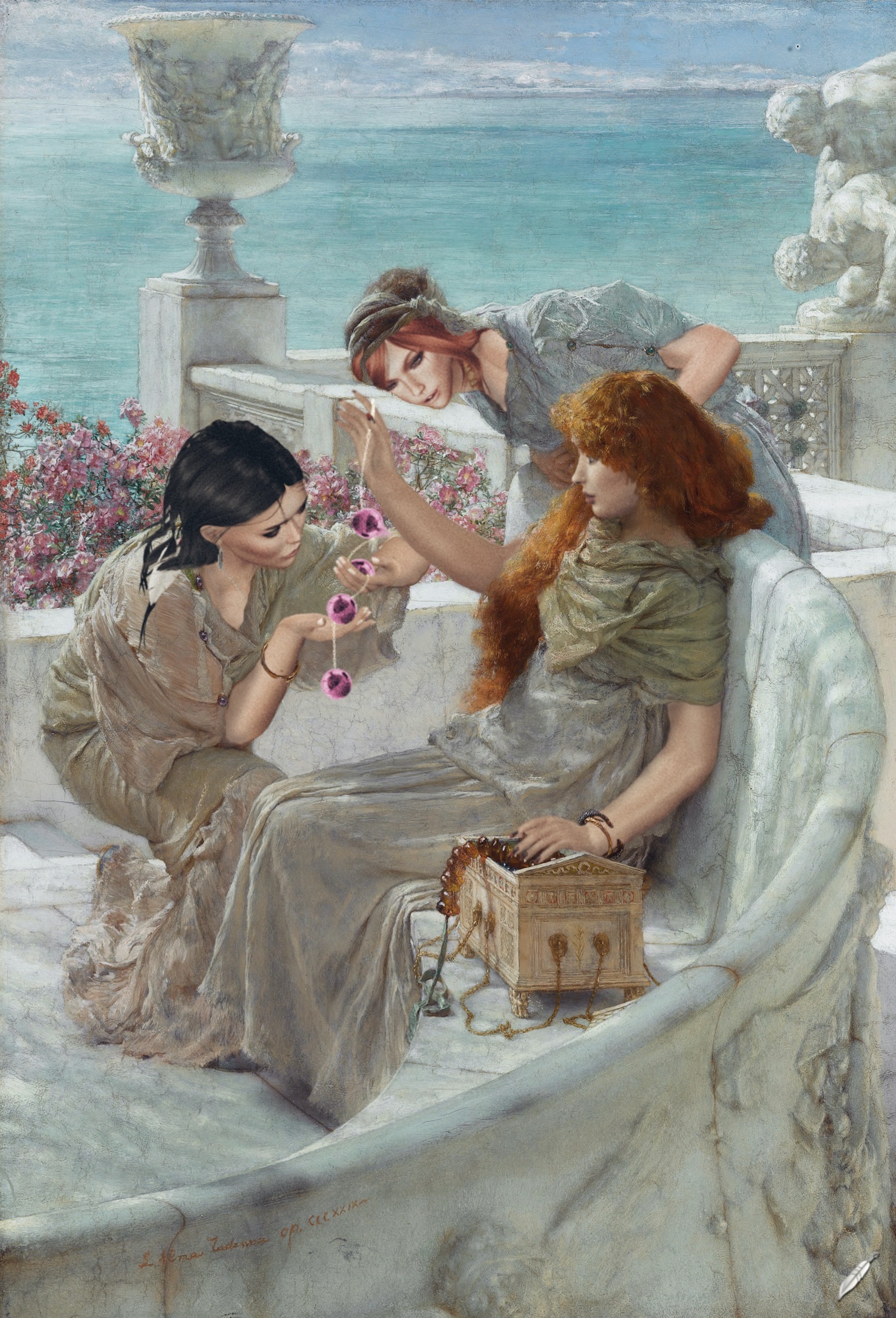 Fortune´s favourite toy - Lawrence Alma-Tadema