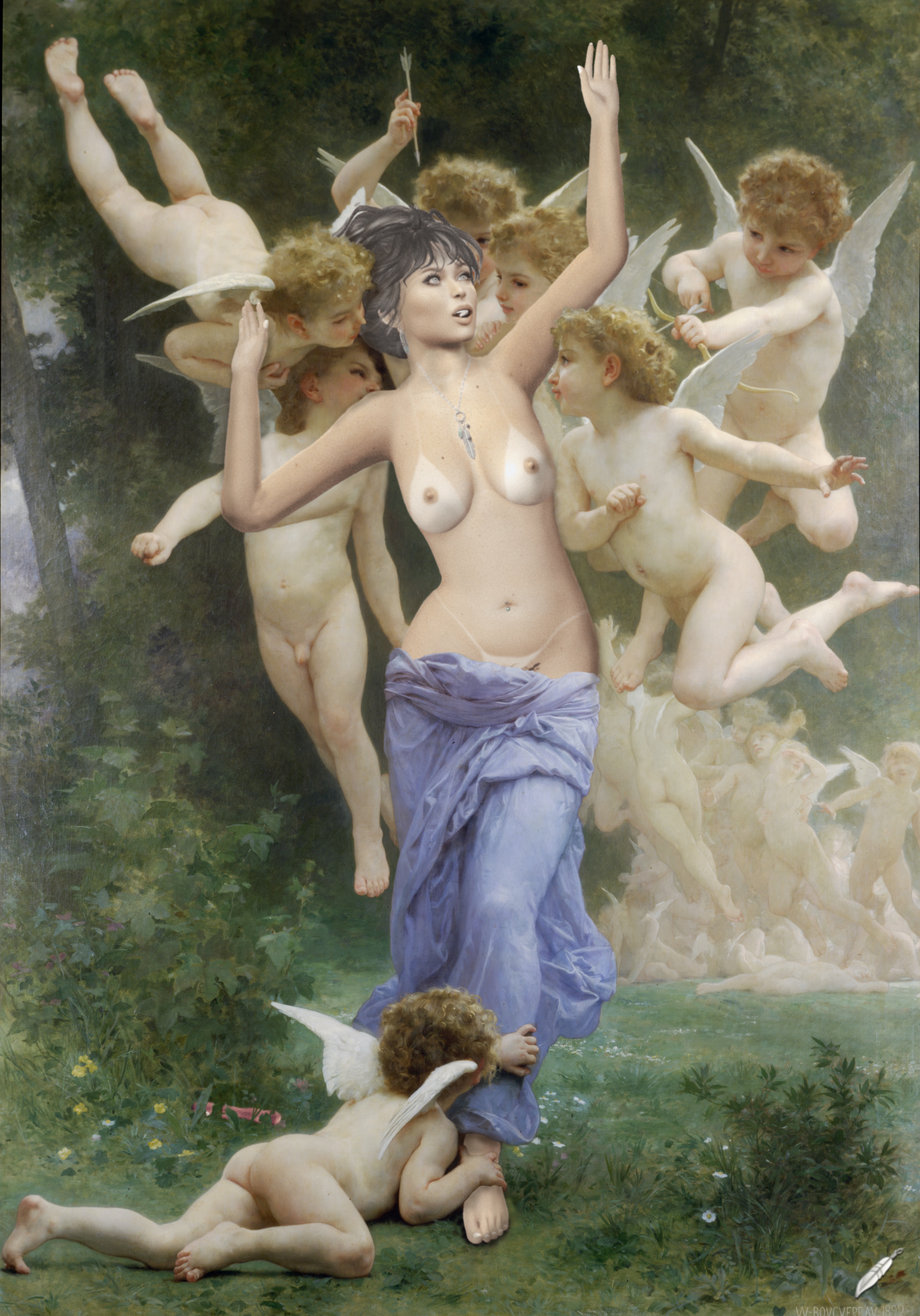 Le guêpier - William-Adolphe Bouguereau