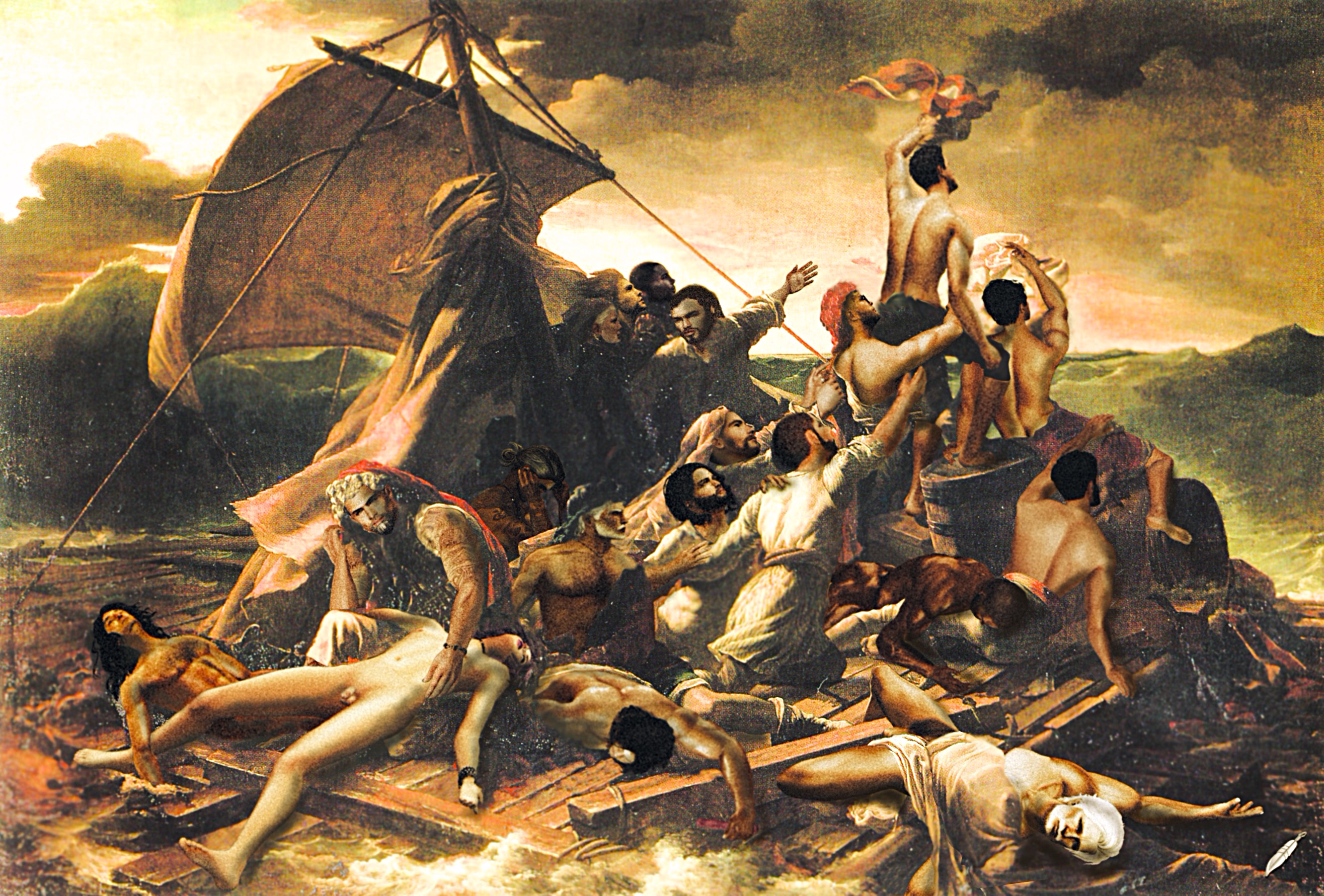 Raft of the Medusa - Théodore Géricault